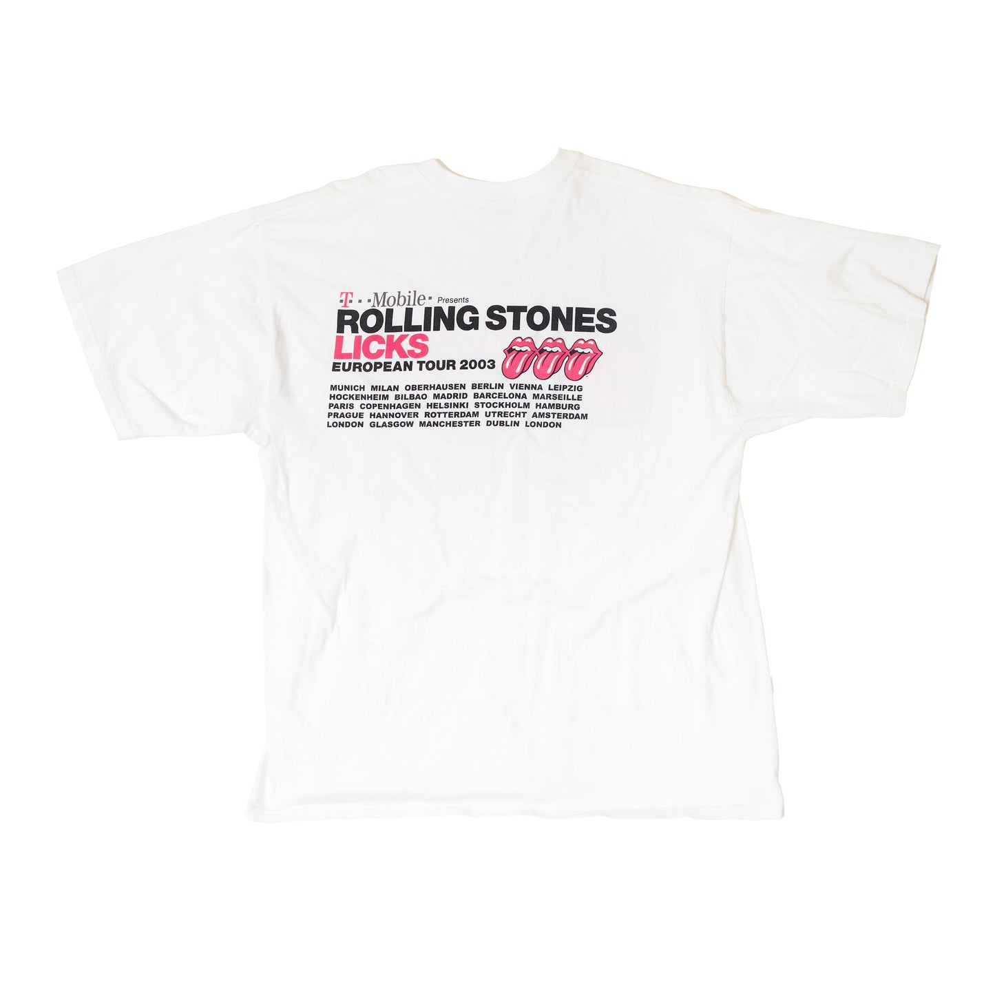 VINTAGE 2003 ROLLING STONES TOUR T-SHIRT